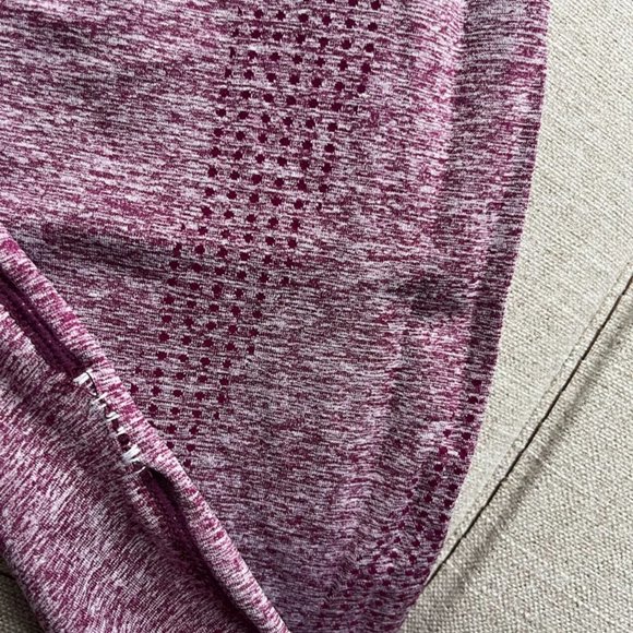 Gymshark Vital Seamless Leggings, light pink/purple, Size small - Picture 2 of 5